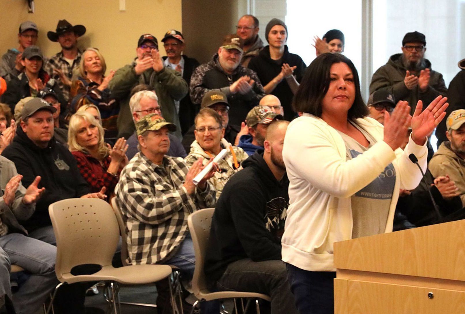 Standing up for gun rights